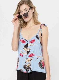 ANANAS BANANAS Chennai Camisole - White Print