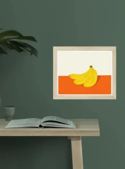 ANNE JULIE DUDEMAINE Poster Ripe Bananas