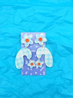 ANNE-MARIE CHAGNON Amalfi Earrings - Pewter