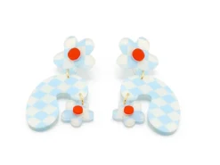 ANNE-MARIE CHAGNON Amalfi Earrings - Pewter