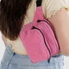BAGGU Belt Bag - Azalea Rose