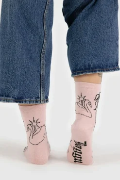BAGGU Crew Socks - Ballet Icons