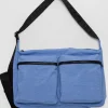 BAGGU Large Cargo Crossbody Bag - Pansy Blue