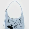 BAGGU Nylon Mini Shoulder Bag - Embroidered Ballet Icons