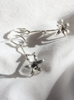 BILAK JEWELRY Lilly Earrings - Sterling Silver