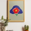 BLACK PERLE Poster Girl with Flower