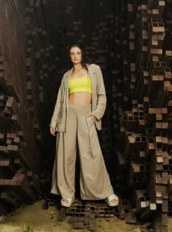 BODYBAG Sao Paulo Pants - Stone