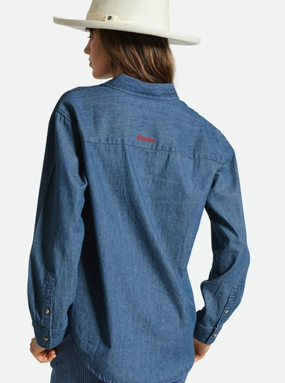 BRIXTON Bowery Overshirt - Indigo