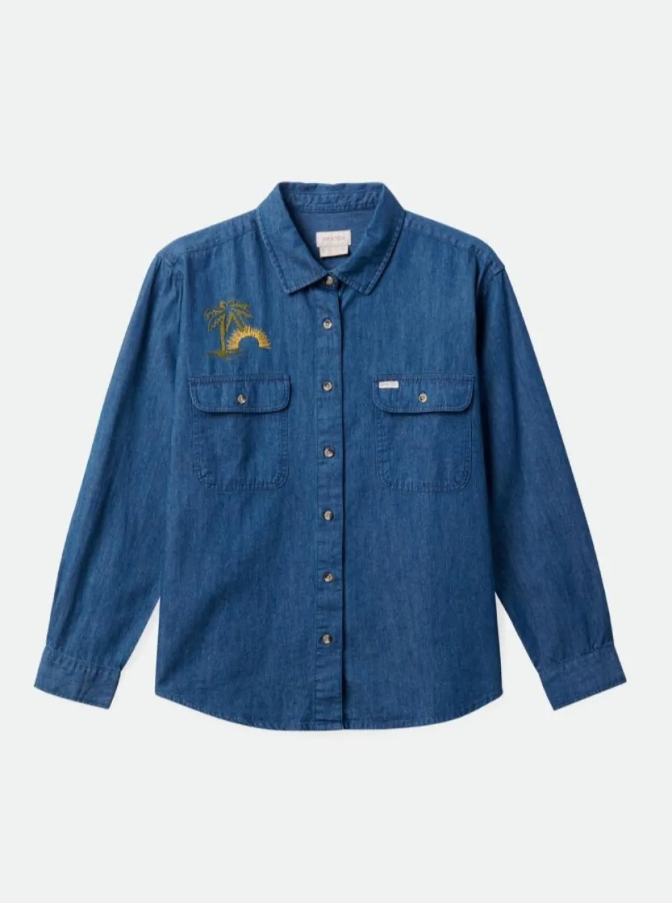 BRIXTON Bowery Overshirt - Indigo