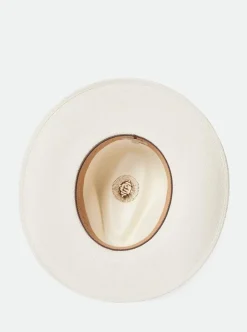 BRIXTON Harper Panama Hat - White