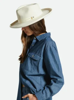 BRIXTON Victoria Fedora Hat