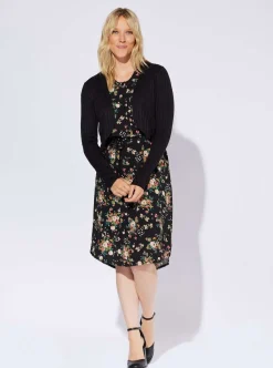 CHERRY BOBIN Maxine Jacket - Heavy Knit Black