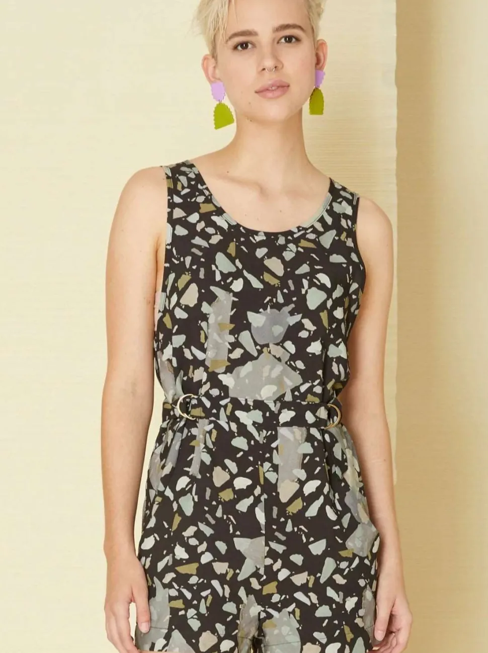 COKLUCH Topaz Short Jumpsuit