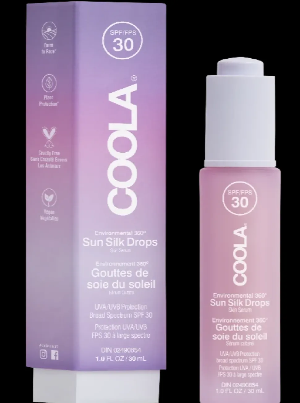 COOLA Glow Effect Serum SPF 30 - Sun Silk Drop