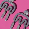CROCODILE AGILE Doris Earrings - Glitter