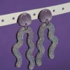 CROCODILE AGILE Gabie Earrings - Serpentine Glitter