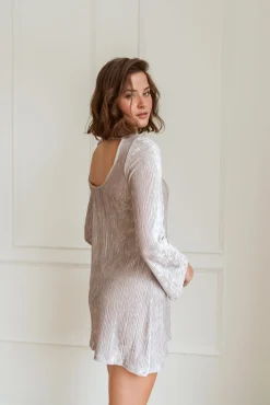 DAILYSTORY Horia Dress - Silver