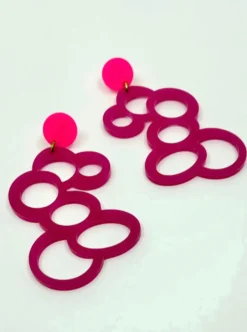 DARLINGS OF DENMARK Flyde Earrings - Cherry
