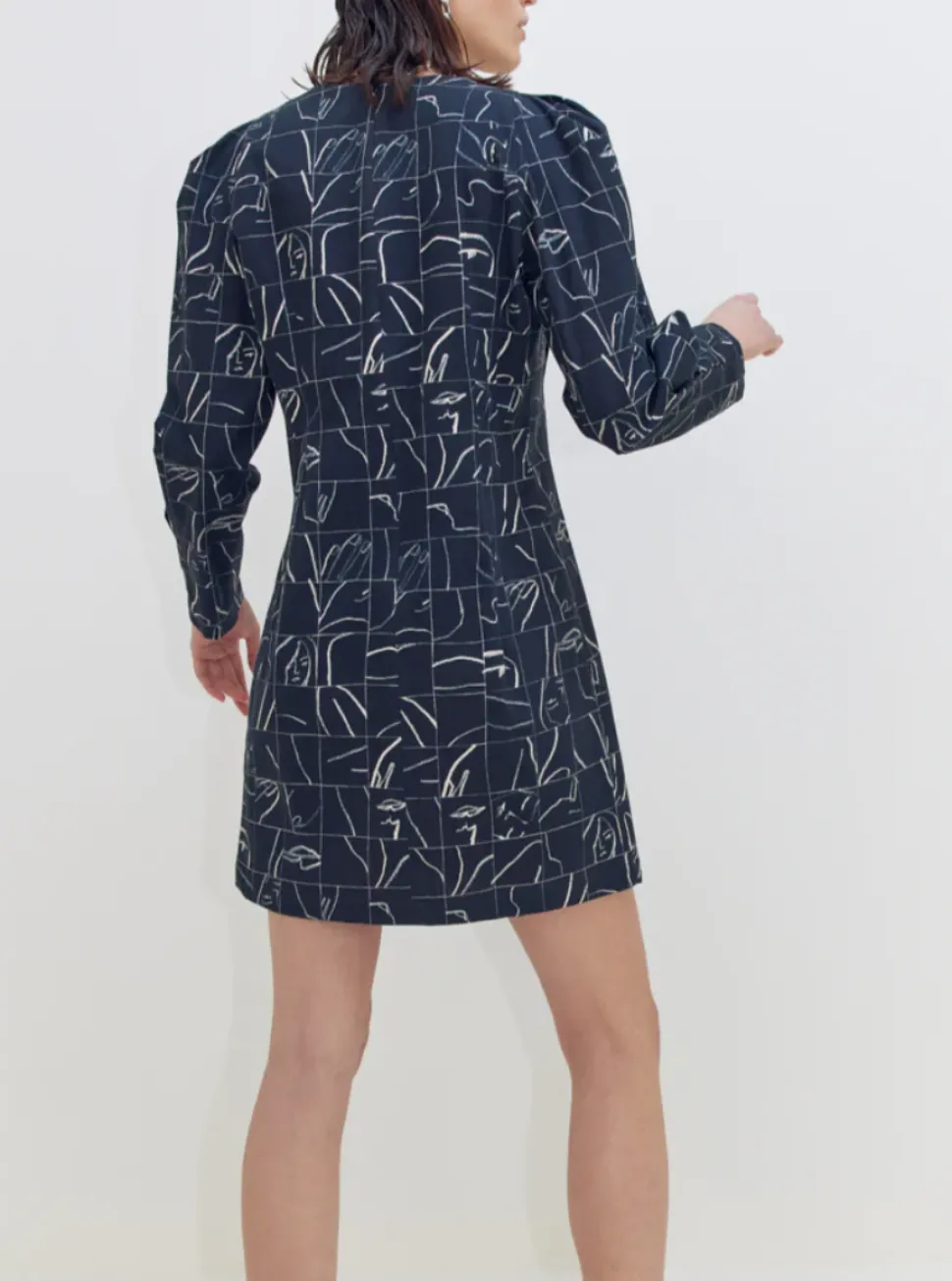 EVE GRAVEL Robe Darcy - Dark Café