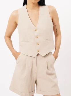 FRNCH PARIS Coraline Shorts - Beige