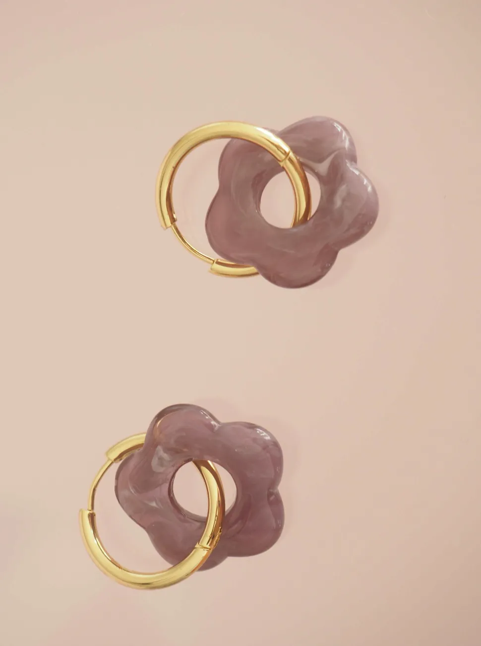 GOOD MORNING Blume Earrings - Frosted