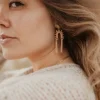HAWKLY Marta Earrings - Bronze