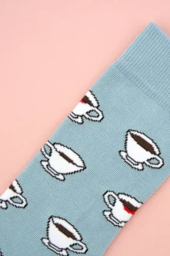 HELLO SUZETTE Socks - Coffee