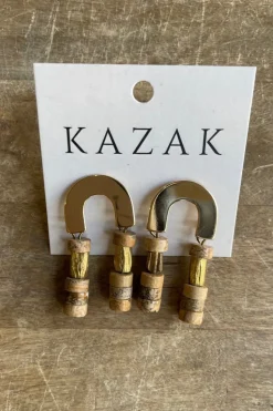 KAZAK Aversa Earrings - Jasper