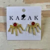 KAZAK Serpentine Earrings