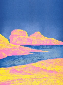 KIBLIND Poster Manon Diemer - Heat Rock