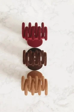 KITTEN CLAWS CLIPS Flocked Hair Clip