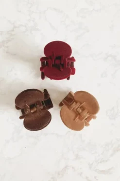 KITTEN CLAWS CLIPS Flocked Hair Clip