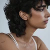 MAKSYM Double Hoop Earrings - Silver & Gold