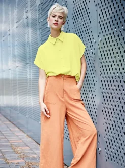 MELOW Iria Shirt - Lemon