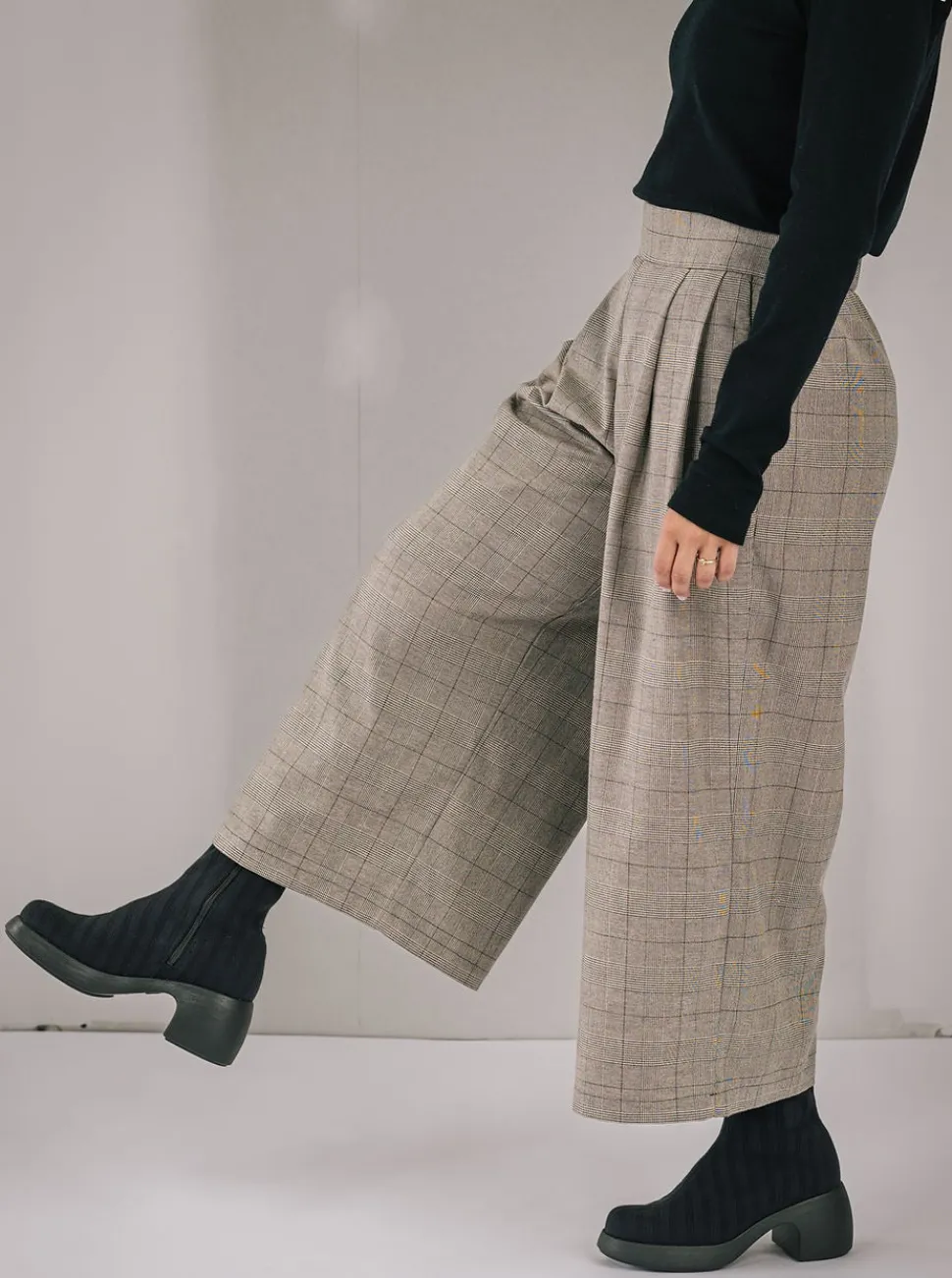 MERCEDES MORIN Paloma pants - Checks