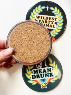 MERCI BONSOIR Coasters - Bastard