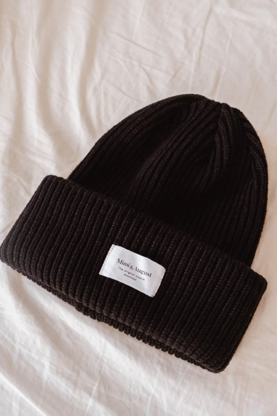 MIMI & AUGUST Snuggle Beanie - Black