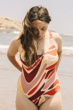 MIMI & AUGUST Tamarindo One Piece Swimsuit - Dunes