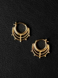 NOIR KALA Cosmic Rings - Gold Vermeil