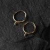 NOIR KALA Starseed Hoop Earrings 14mm - Gold