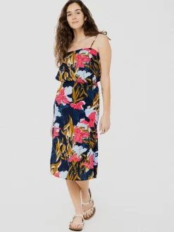 PINEAPPLE BANANAS Elena Skirt - Tropical navy
