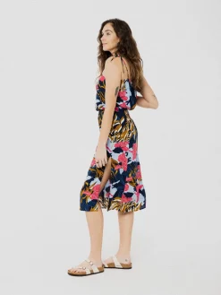 PINEAPPLE BANANAS Elena Skirt - Tropical navy