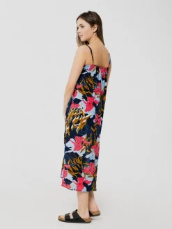 PINEAPPLE BANANAS Ella dress - Tropical navy