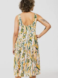 PINEAPPLE BANANAS Eve dress - Cream pattern