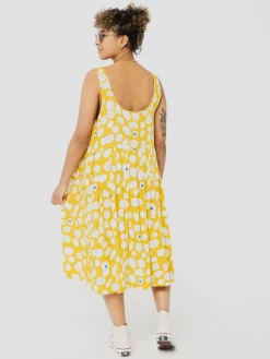 PINEAPPLE BANANAS Eve dress - Yellow pattern