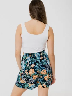 PINEAPPLE BANANAS Patience Shorts - Tropical navy