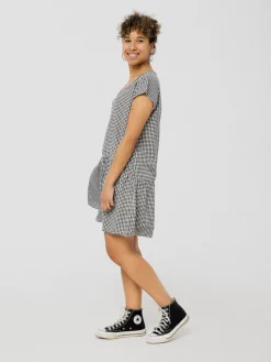 PINEAPPLE BANANAS Séoul dress - Black checks