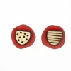 REBELLES DES BOIS Mixta Earrings - Red Dots