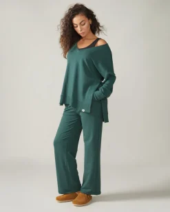 ROSE BOREAL Hugg Me Jogger Pants - Dark lagoon
