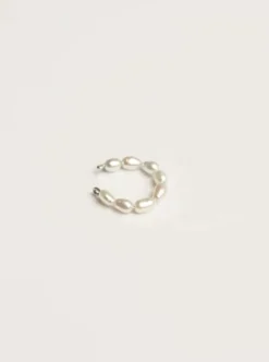 SARAH BIJOUX Adjustable Pearl Ring